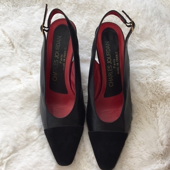 Charles Jourdan Shoes - 𝅺❤️CHARLES Jourdan❤️vintage sling backs 6 1/2 m